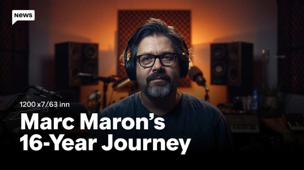 Marc Maron’s 16-Year Journey